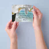 Aqua Beach Orchid Flyer (Hand)