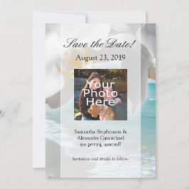 Aqua Beach Orchidee Save The Date