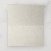 Aqua Beach Starfish & Ribbon Plaatskaartje (Binnenkant ongevouwen)