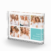Aqua | Best Friends Forever Collage Fotoblokken (Rechts)