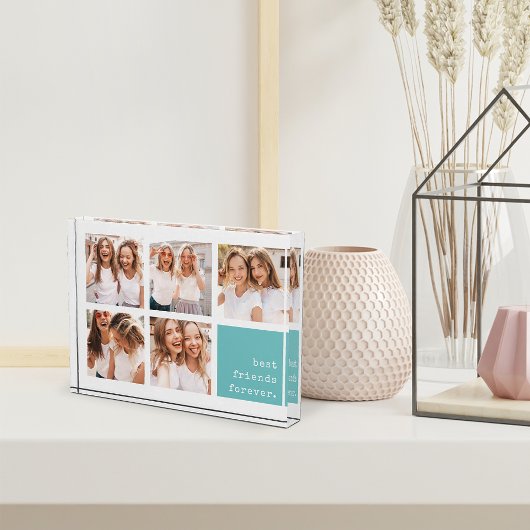 Aqua | Best Friends Forever Collage Fotoblokken