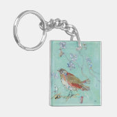 Aqua Bird Sleutelhanger (Voorkant Links)