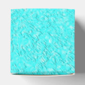 Aqua Blauw Bedankdoosjes (Bovenkant)