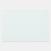 Aqua-blauw-blauwgroen waterverf gemengd ontwerp va inpakpapier vel (Voorkant 2)