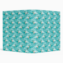 Aqua-blauw-groen vliegend eend tessellelpatroon