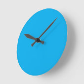 Aqua Blauw Ronde Klok (Hoek)