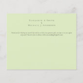 Aqua Blauwe Bloemige Bruiloft  (Achterkant)