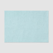 Aqua blauwe linnen bedrukte textuur tissuepapier (Voorkant)