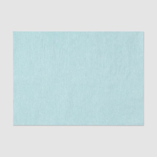 Aqua blauwe linnen bedrukte textuur tissuepapier (Voorkant)