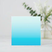 Aqua blauwe ombre achtergrond (Staand voorkant)