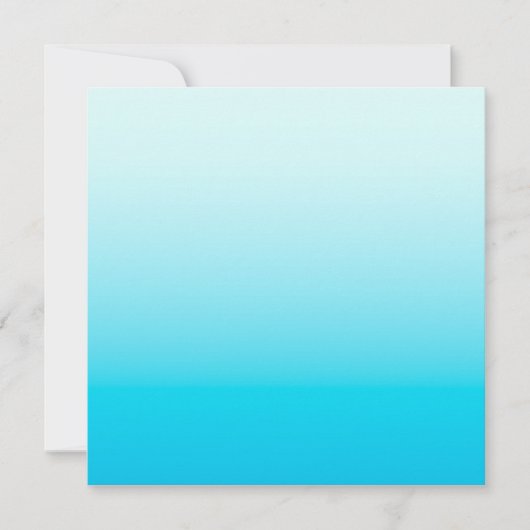 Aqua blauwe ombre achtergrond (Voorkant)