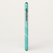 Aqua Blauwe Verf Draaikolken Case-Mate iPhone Case (Achterkant/links)