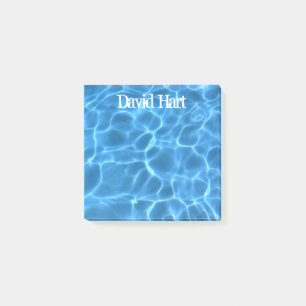 Aqua Blauwe Zwembad Post-it® Notes