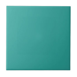 Aqua Blauwgroen effen kleur | #2BA49b Tegeltje