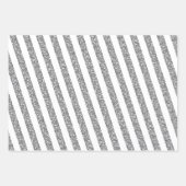 Aqua Blauwgroen Glitter Sweet 16 Persoonlijke Turq Inpakpapier Vel (Voorkant 3)