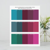 Aqua Blauwgroen Merlot Jewel Tone Bruiloft Kleuren (Staand voorkant)