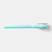 Aqua Blauwgroen Ombre Gradient Satijnen Lint (Voorkant)