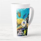 Aqua Blend Latte Mok (Rechterhoek)