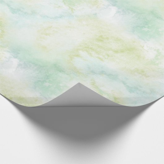 Aqua Bliss Waterverf Cadeaupapier (Hoek)