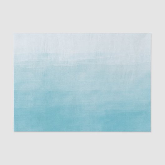 Aqua Bliss Waterverf Ombre Tissuepapier (Voorkant)