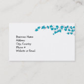 Aqua Blossom Visitekaartje (Achterkant)