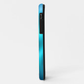 Aqua blue abstracte gradiënt Case-Mate iPhone case (Achterkant/links)