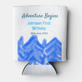 Aqua blue Adventure begint 1e verjaardag berg d Blikjeskoeler