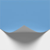 Aqua Blue Bruiloftsfeest Cadeaupapier (Hoek)