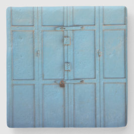 Aqua Blue-deurtextuur vanuit het Onderzetter Israë