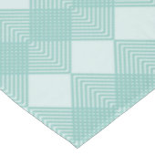 Aqua Blue Diamonds Circuit Board Pattern Tafelkleed (Gekanteld)