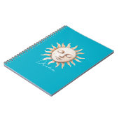 Aqua Blue Dream Sicilian Sun Notitieboek (Linkerzijde)
