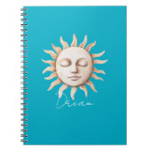 Aqua Blue Dream Sicilian Sun Notitieboek (Voorkant)