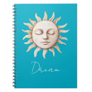 Aqua Blue droom Siciliaanse zon Notitieboek