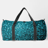 Aqua blue faux sparters plunjezak (Achterkant)