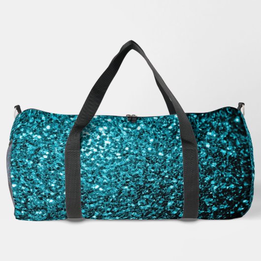 Aqua blue faux sparters plunjezak (Achterkant)