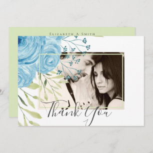 Aqua Blue Floral Wedding