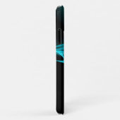 AQUA BLUE FRACTAL ROOS Case-Mate iPhone CASE (Achterkant/rechts)