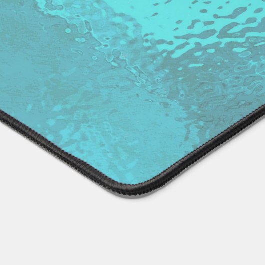 Aqua Blue Glass Bureaumat (Hoek)