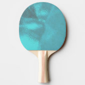 Aqua Blue Glass Tafeltennisbatje (Achterkant)