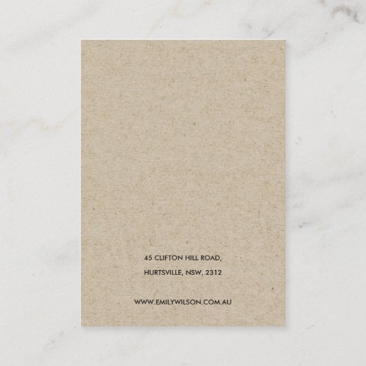 AQUA BLUE GOLD WATERVERF WAVES HAIRPIN DISPLAY VISITEKAARTJE (Achterkant)