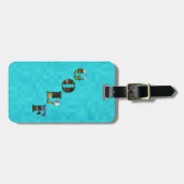 Aqua Blue Golf, Bagagelabel (Voorkant horizontaal)