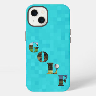 Aqua Blue Golf, iPhone 13 Hoesje