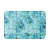 Aqua Blue Green Abstract Badmat (Voorkant)