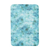 Aqua Blue Green Abstract Badmat (Voorkant Verticaal)