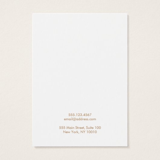 Aqua Blue Linen (afbeelding), Kaart voor beeldsche (Achterkant)