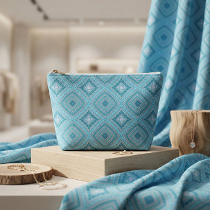 Aqua Blue Mint Blauwgroen Turquoise Etnic Boho Pat Stof