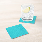 Aqua Blue Mosaic Tegel Pattern Kartonnen Onderzetters (Insitu)
