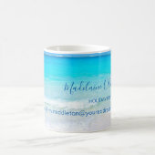 Aqua Blue Ocean Guest House Custom Koffiemok (Center)