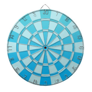 Aqua Blue Ombre Dartbord