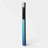 Aqua Blue Paars Pastel Mosaic Tiles Case-Mate iPhone Case (Achterkant/links)